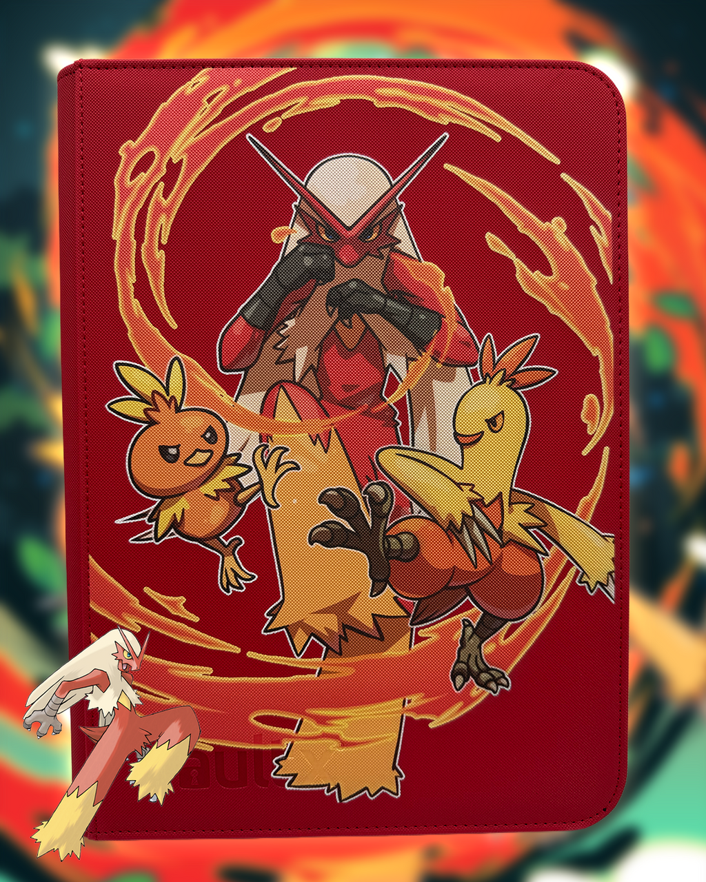 Blaziken VaultX Binder (9-Pocket, 360 Slots)