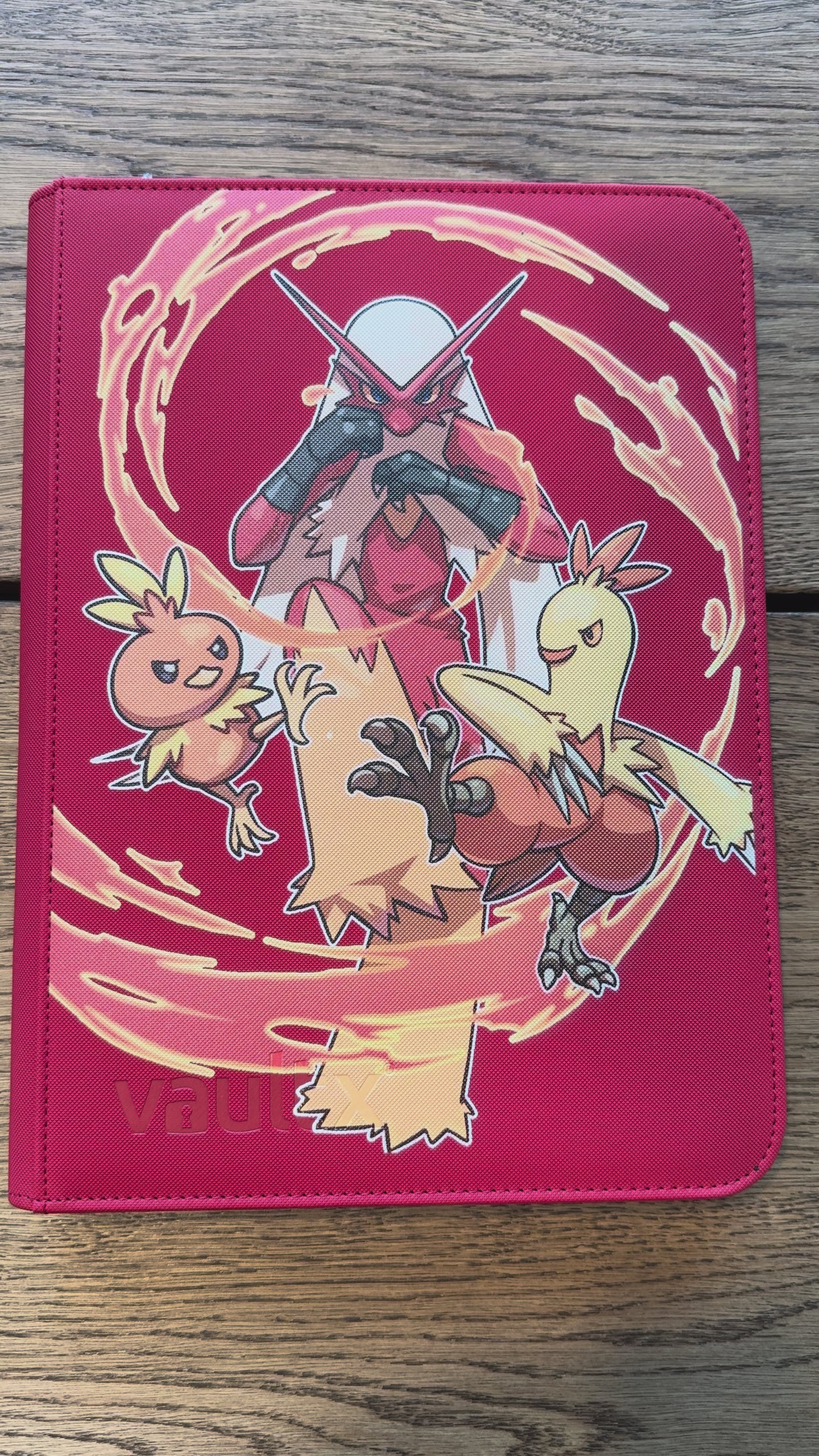 Blaziken VaultX Binder (9-Pocket, 360 Slots)